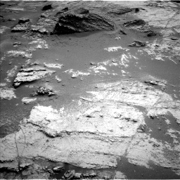 Nasa's Mars rover Curiosity acquired this image using its Left Navigation Camera on Sol 3489, at drive 2168, site number 95
