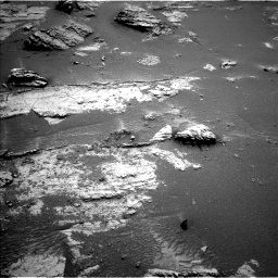 Nasa's Mars rover Curiosity acquired this image using its Left Navigation Camera on Sol 3489, at drive 2216, site number 95