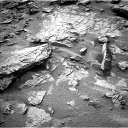 Nasa's Mars rover Curiosity acquired this image using its Left Navigation Camera on Sol 3489, at drive 2318, site number 95
