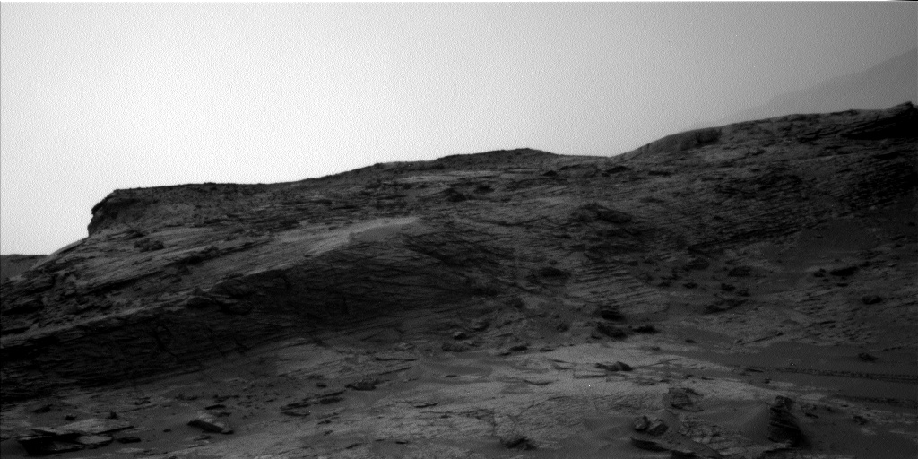 Nasa's Mars rover Curiosity acquired this image using its Left Navigation Camera on Sol 3489, at drive 2388, site number 95
