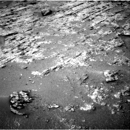Nasa's Mars rover Curiosity acquired this image using its Right Navigation Camera on Sol 3489, at drive 2090, site number 95