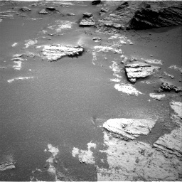 Nasa's Mars rover Curiosity acquired this image using its Right Navigation Camera on Sol 3489, at drive 2186, site number 95