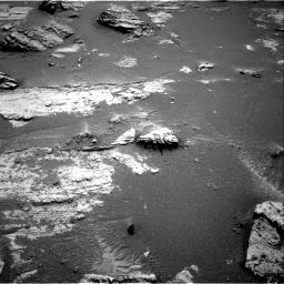 Nasa's Mars rover Curiosity acquired this image using its Right Navigation Camera on Sol 3489, at drive 2216, site number 95