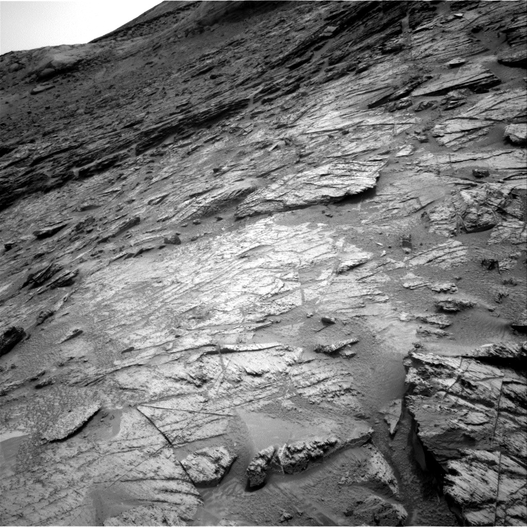 Nasa's Mars rover Curiosity acquired this image using its Right Navigation Camera on Sol 3489, at drive 2366, site number 95
