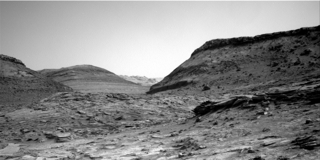 Nasa's Mars rover Curiosity acquired this image using its Right Navigation Camera on Sol 3489, at drive 2388, site number 95