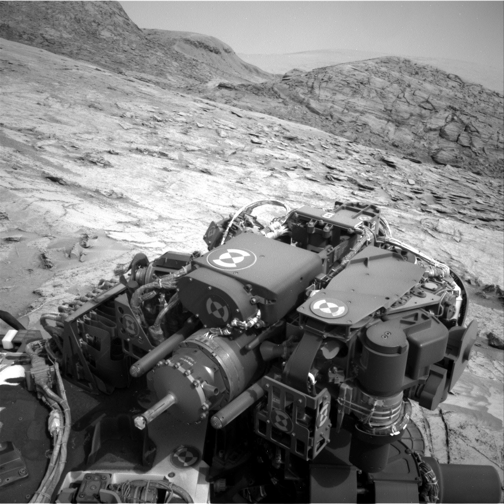 Nasa's Mars rover Curiosity acquired this image using its Right Navigation Camera on Sol 3489, at drive 2388, site number 95