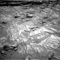 Nasa's Mars rover Curiosity acquired this image using its Left Navigation Camera on Sol 3492, at drive 2490, site number 95