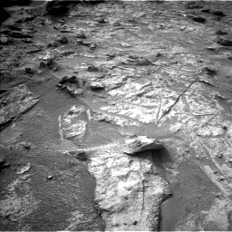 Nasa's Mars rover Curiosity acquired this image using its Left Navigation Camera on Sol 3492, at drive 2562, site number 95