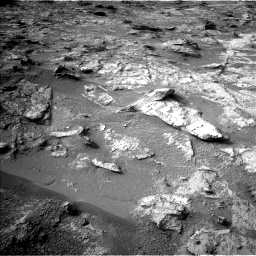 Nasa's Mars rover Curiosity acquired this image using its Left Navigation Camera on Sol 3492, at drive 2634, site number 95