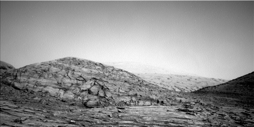 Nasa's Mars rover Curiosity acquired this image using its Left Navigation Camera on Sol 3492, at drive 2652, site number 95