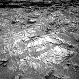 Nasa's Mars rover Curiosity acquired this image using its Right Navigation Camera on Sol 3492, at drive 2490, site number 95