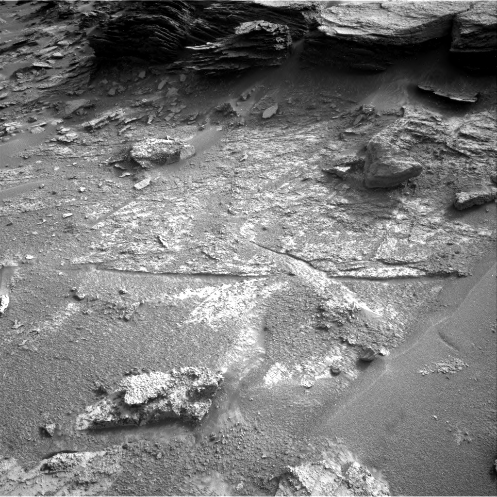 Nasa's Mars rover Curiosity acquired this image using its Right Navigation Camera on Sol 3492, at drive 2562, site number 95