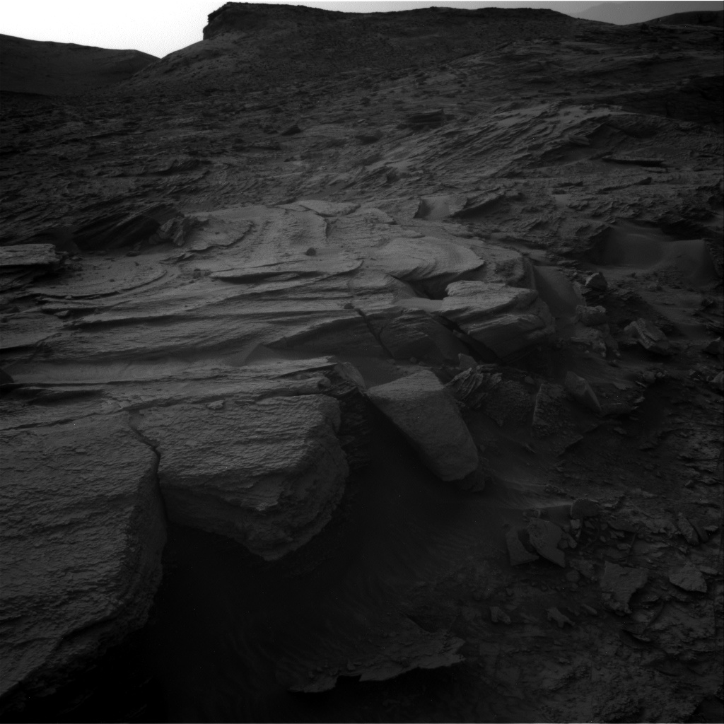 Nasa's Mars rover Curiosity acquired this image using its Right Navigation Camera on Sol 3492, at drive 2652, site number 95