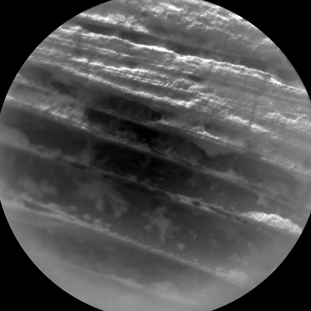 Nasa's Mars rover Curiosity acquired this image using its Chemistry & Camera (ChemCam) on Sol 3493, at drive 2652, site number 95