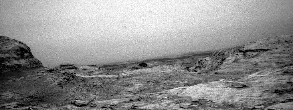 Nasa's Mars rover Curiosity acquired this image using its Left Navigation Camera on Sol 3494, at drive 2652, site number 95