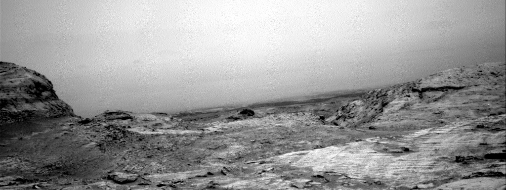 Nasa's Mars rover Curiosity acquired this image using its Right Navigation Camera on Sol 3494, at drive 2652, site number 95