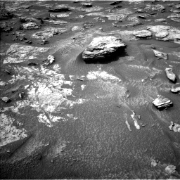 Nasa's Mars rover Curiosity acquired this image using its Left Navigation Camera on Sol 3495, at drive 2862, site number 95