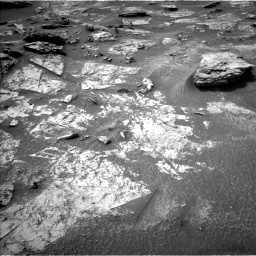 Nasa's Mars rover Curiosity acquired this image using its Left Navigation Camera on Sol 3495, at drive 2868, site number 95