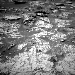 Nasa's Mars rover Curiosity acquired this image using its Left Navigation Camera on Sol 3495, at drive 2880, site number 95