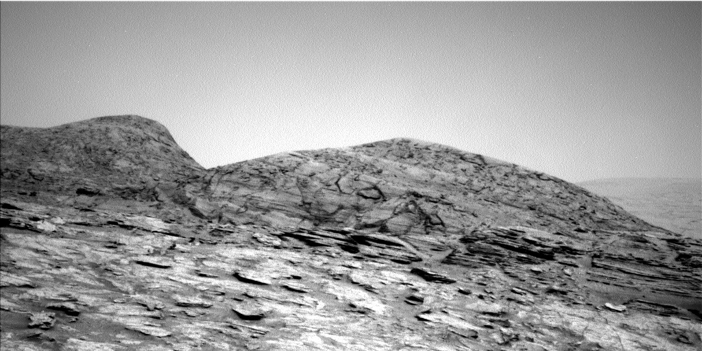 Nasa's Mars rover Curiosity acquired this image using its Left Navigation Camera on Sol 3495, at drive 2934, site number 95