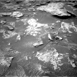 Nasa's Mars rover Curiosity acquired this image using its Right Navigation Camera on Sol 3495, at drive 2838, site number 95