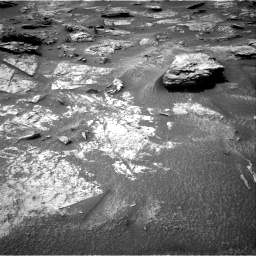 Nasa's Mars rover Curiosity acquired this image using its Right Navigation Camera on Sol 3495, at drive 2868, site number 95