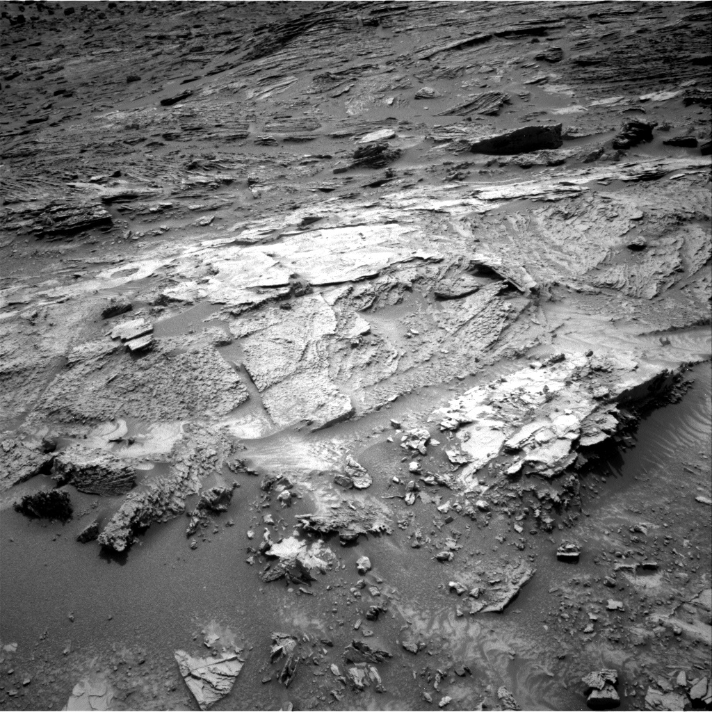Nasa's Mars rover Curiosity acquired this image using its Right Navigation Camera on Sol 3504, at drive 2944, site number 95