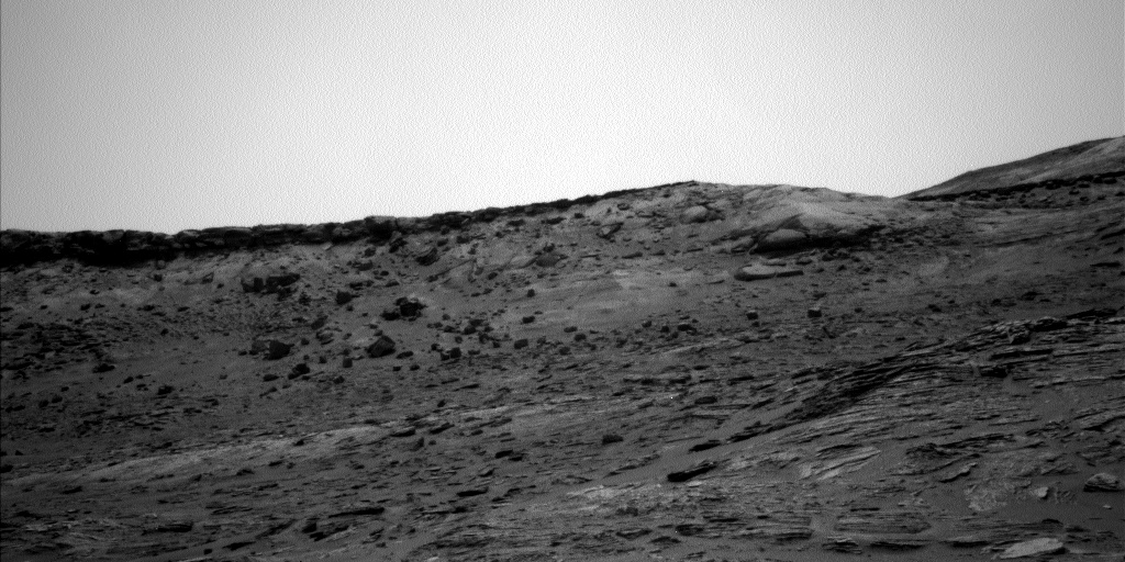 Nasa's Mars rover Curiosity acquired this image using its Left Navigation Camera on Sol 3505, at drive 2944, site number 95