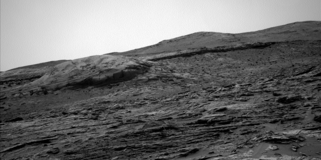 Nasa's Mars rover Curiosity acquired this image using its Left Navigation Camera on Sol 3505, at drive 2944, site number 95