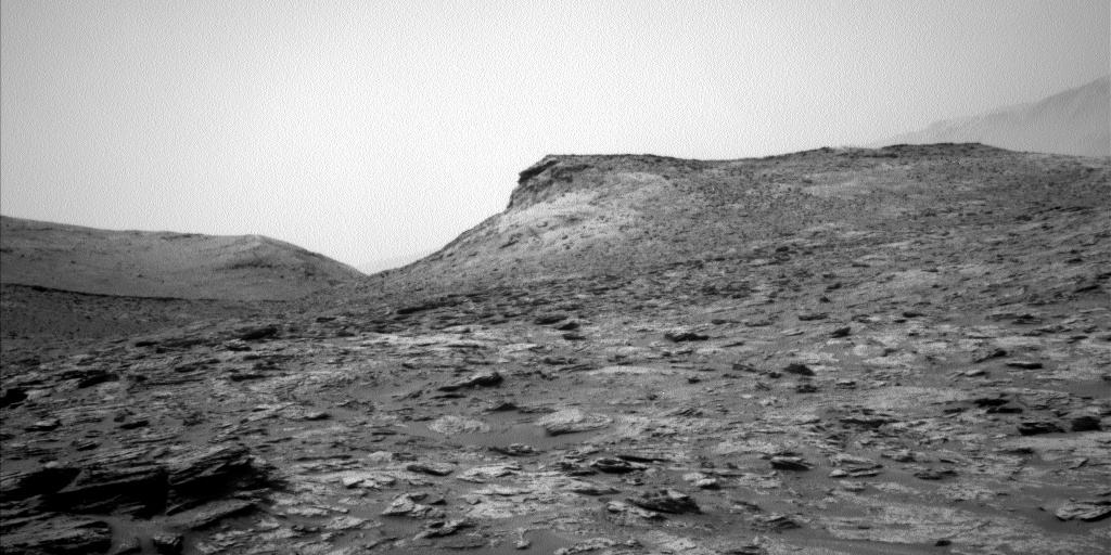 Nasa's Mars rover Curiosity acquired this image using its Left Navigation Camera on Sol 3505, at drive 2944, site number 95