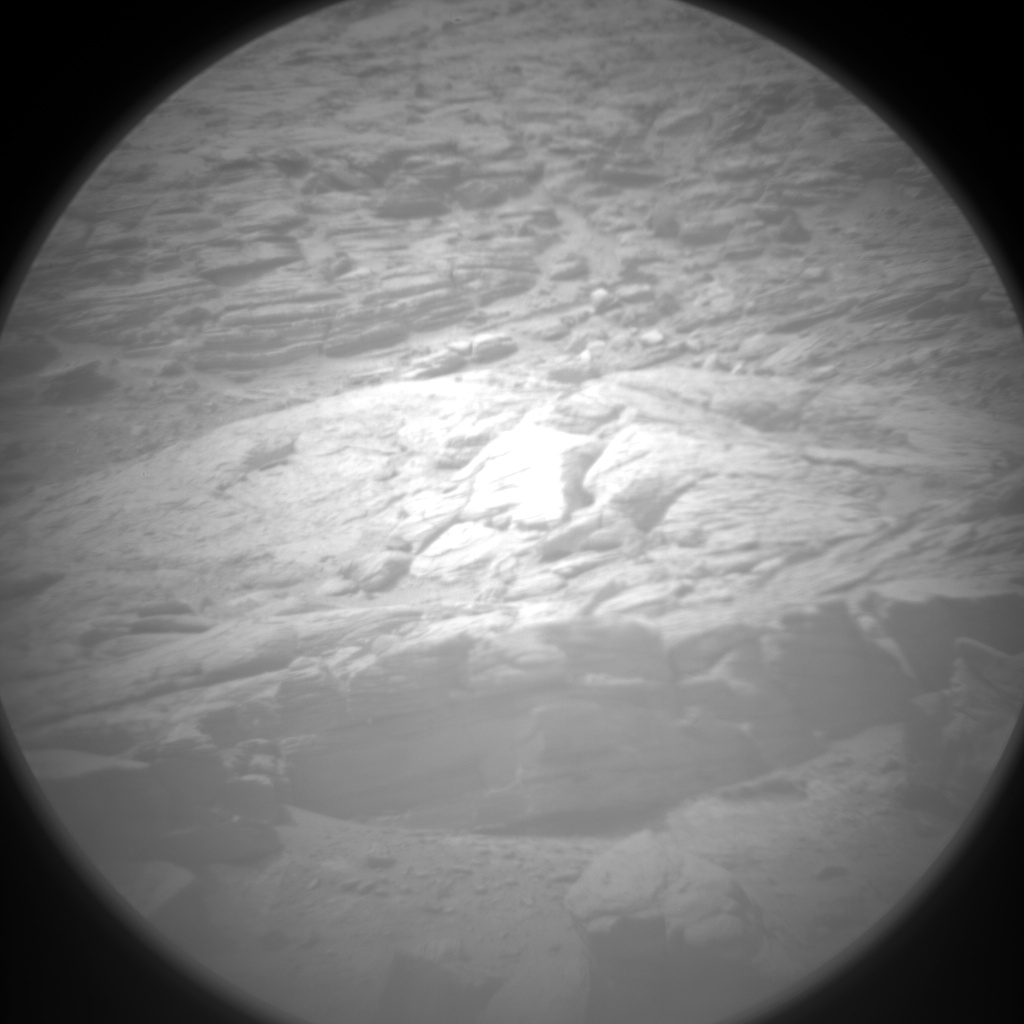 Nasa's Mars rover Curiosity acquired this image using its Chemistry & Camera (ChemCam) on Sol 3506, at drive 2944, site number 95