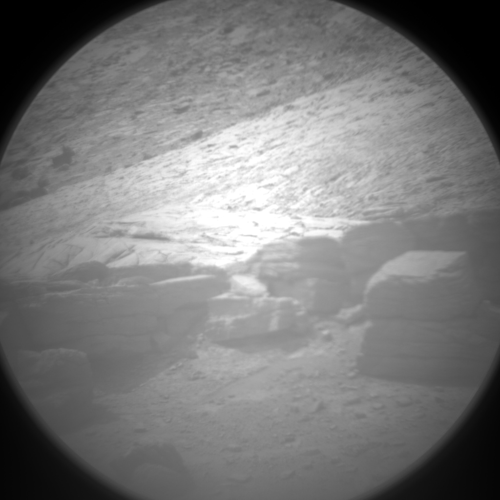 Nasa's Mars rover Curiosity acquired this image using its Chemistry & Camera (ChemCam) on Sol 3506, at drive 2944, site number 95