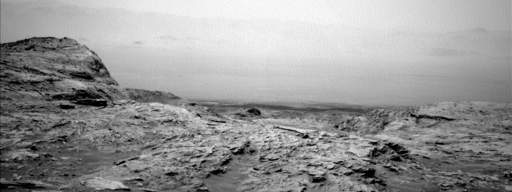 Nasa's Mars rover Curiosity acquired this image using its Left Navigation Camera on Sol 3506, at drive 2944, site number 95