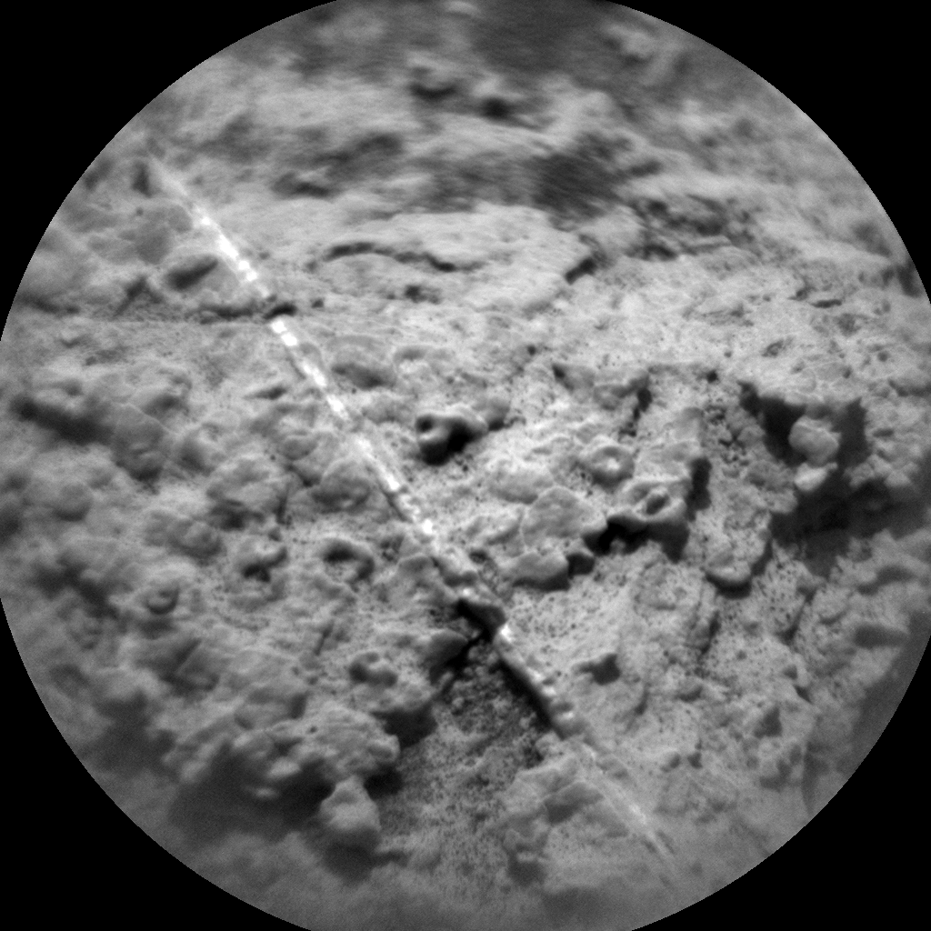 Nasa's Mars rover Curiosity acquired this image using its Chemistry & Camera (ChemCam) on Sol 3507, at drive 3020, site number 95