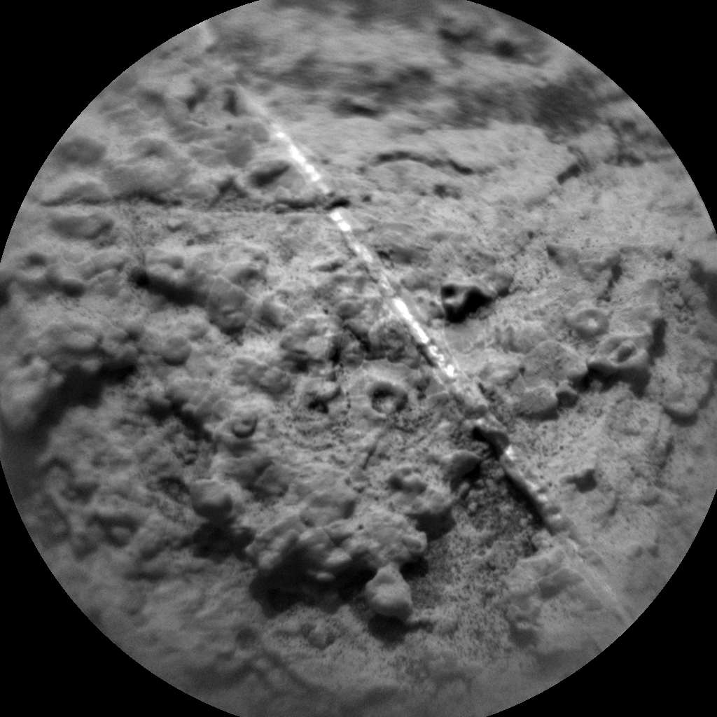 Nasa's Mars rover Curiosity acquired this image using its Chemistry & Camera (ChemCam) on Sol 3507, at drive 3020, site number 95