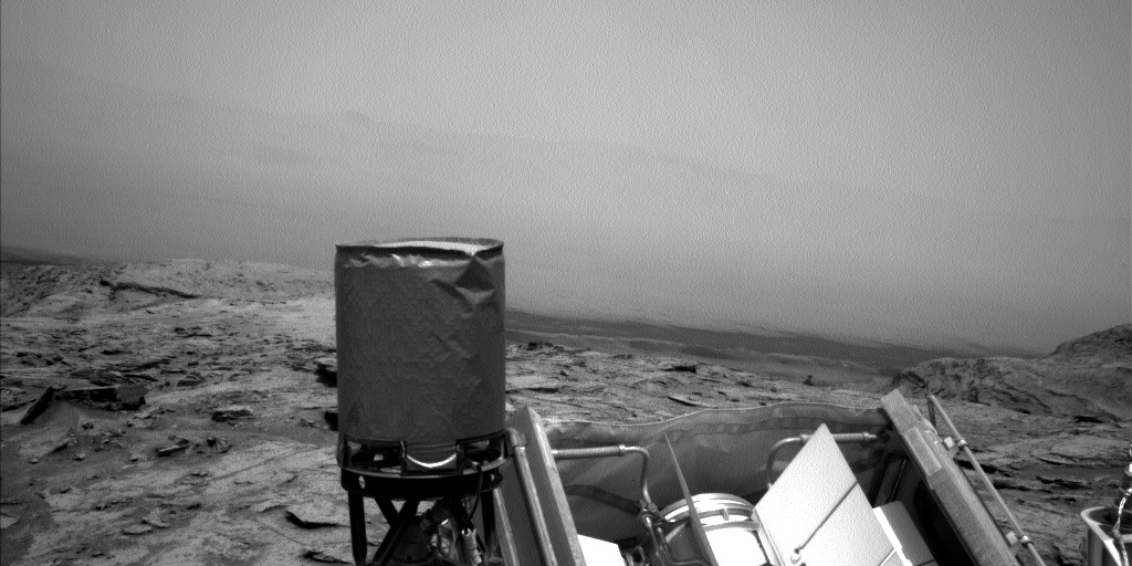 Nasa's Mars rover Curiosity acquired this image using its Left Navigation Camera on Sol 3508, at drive 3020, site number 95