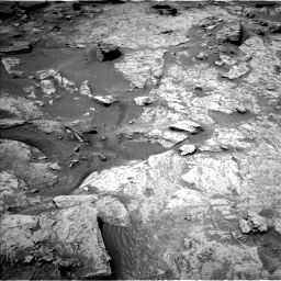 Nasa's Mars rover Curiosity acquired this image using its Left Navigation Camera on Sol 3509, at drive 3044, site number 95