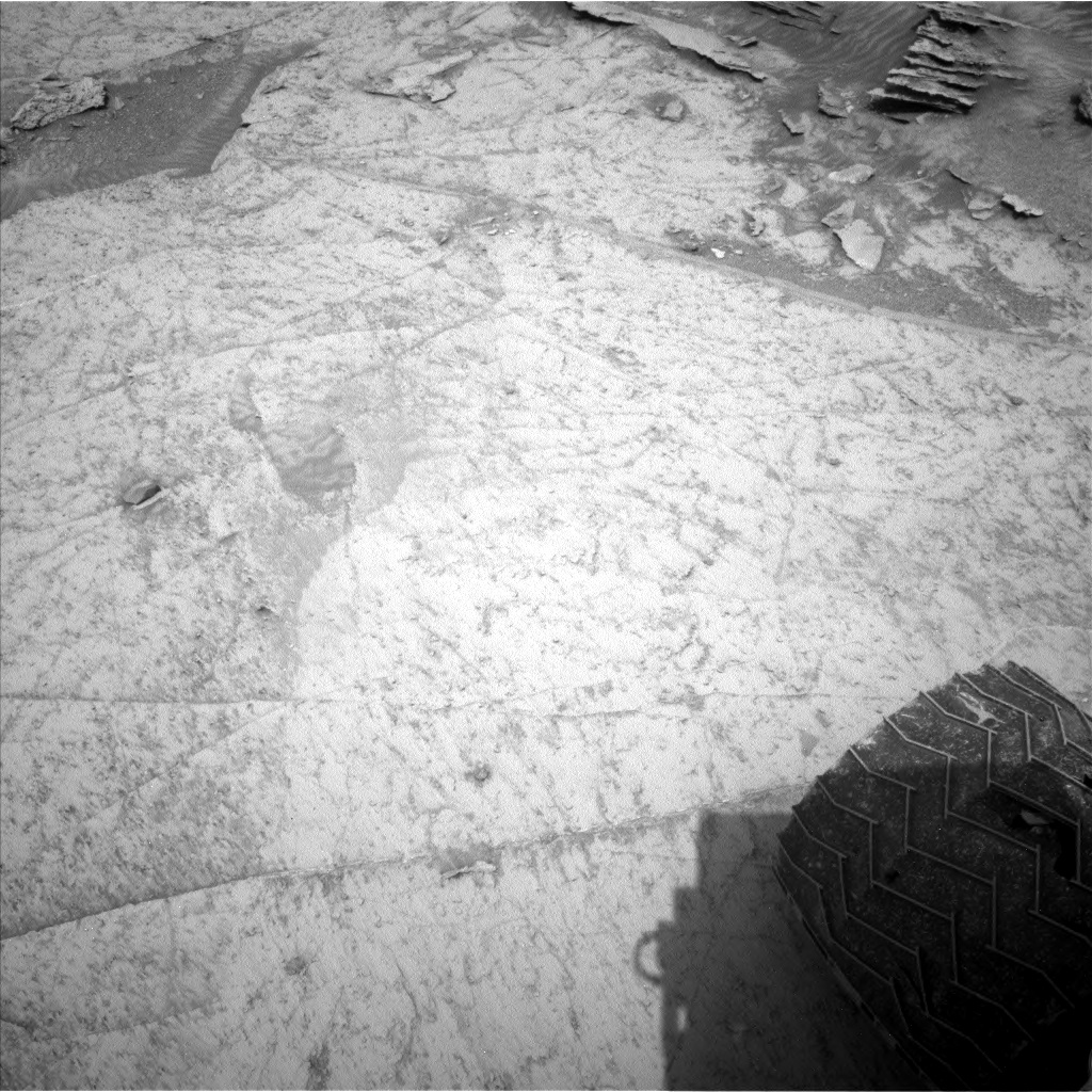Nasa's Mars rover Curiosity acquired this image using its Left Navigation Camera on Sol 3509, at drive 3152, site number 95