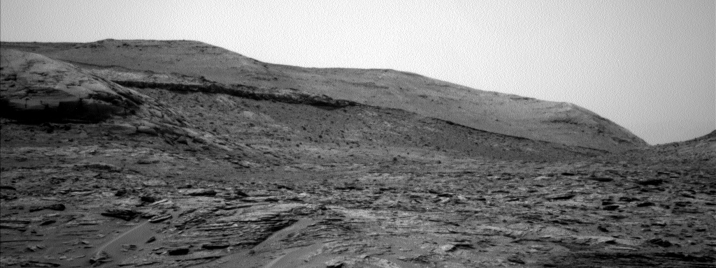 Nasa's Mars rover Curiosity acquired this image using its Left Navigation Camera on Sol 3515, at drive 3152, site number 95
