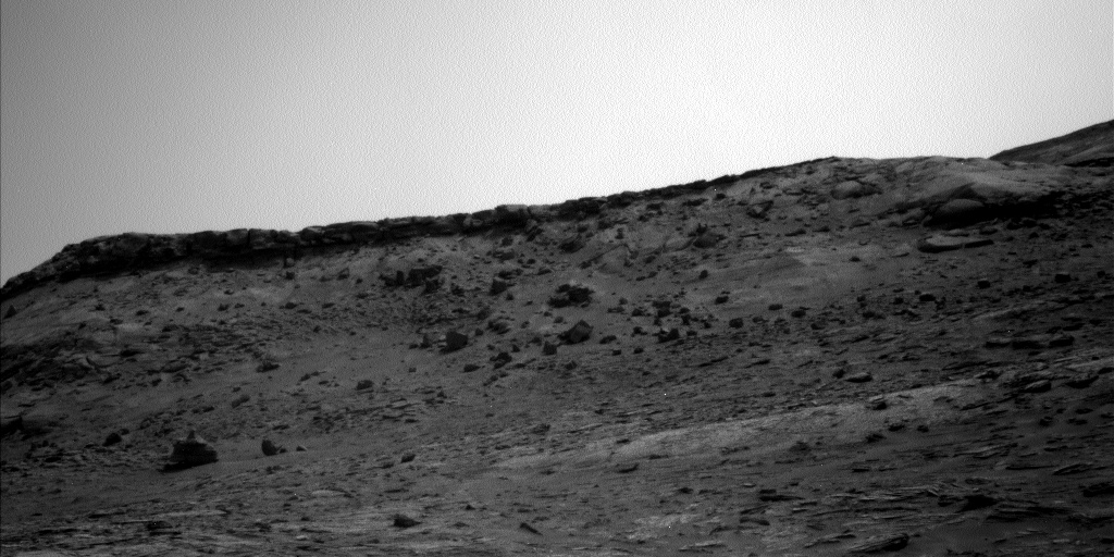 Nasa's Mars rover Curiosity acquired this image using its Left Navigation Camera on Sol 3516, at drive 3152, site number 95