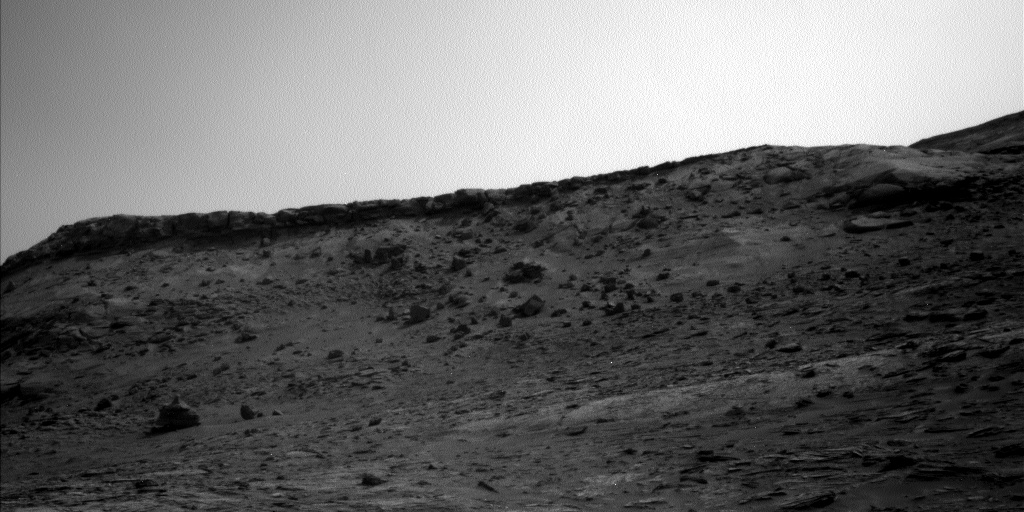Nasa's Mars rover Curiosity acquired this image using its Left Navigation Camera on Sol 3518, at drive 3152, site number 95