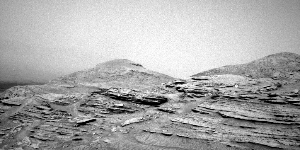 Nasa's Mars rover Curiosity acquired this image using its Left Navigation Camera on Sol 3519, at drive 3152, site number 95