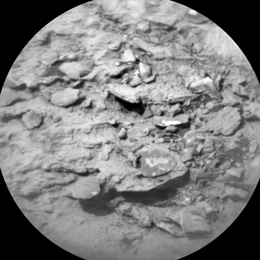 Nasa's Mars rover Curiosity acquired this image using its Chemistry & Camera (ChemCam) on Sol 3520, at drive 3152, site number 95
