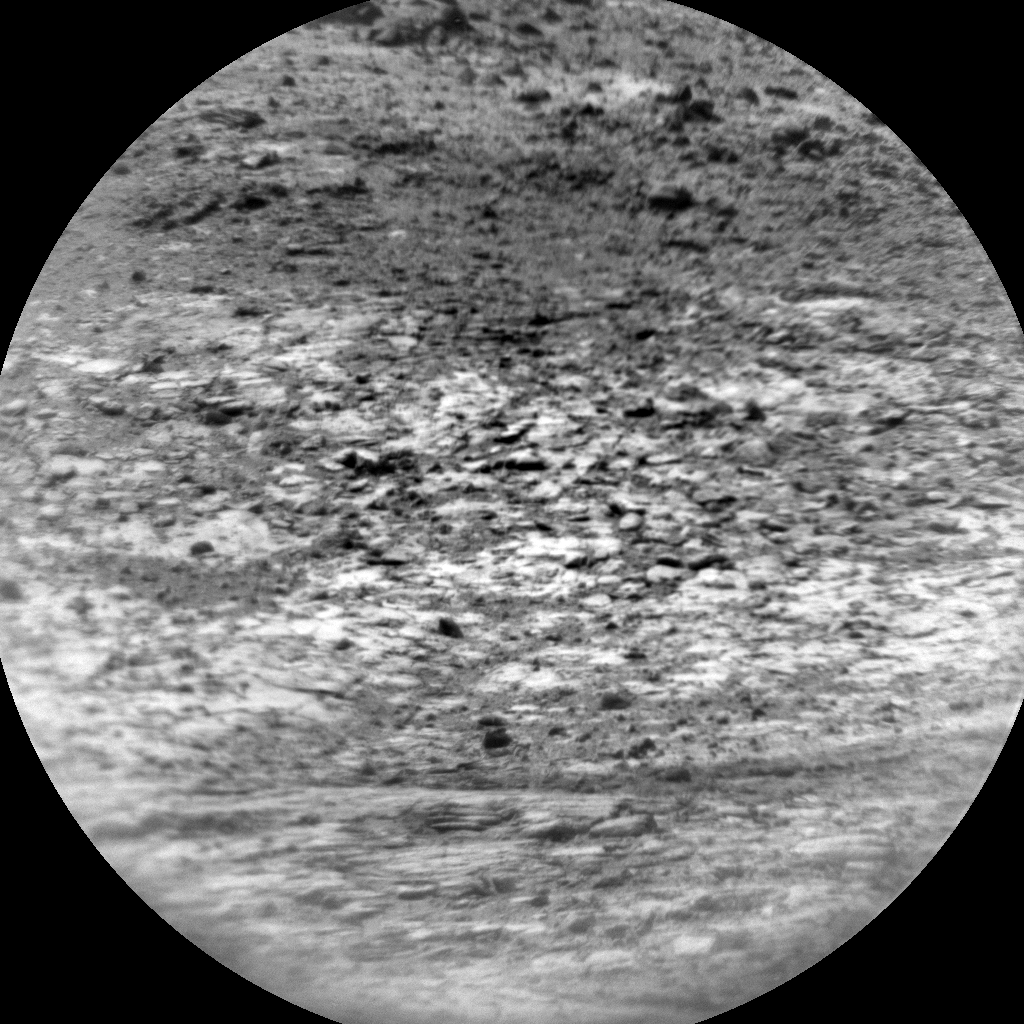 Nasa's Mars rover Curiosity acquired this image using its Chemistry & Camera (ChemCam) on Sol 3521, at drive 3152, site number 95
