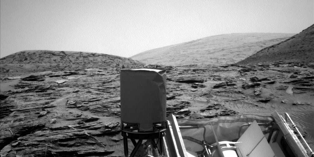 Nasa's Mars rover Curiosity acquired this image using its Left Navigation Camera on Sol 3526, at drive 3152, site number 95