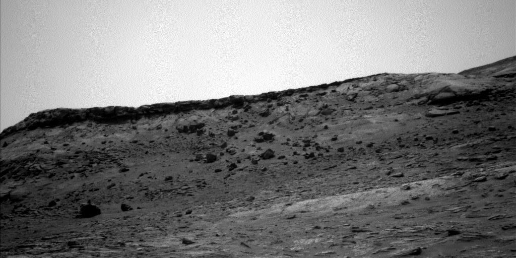 Nasa's Mars rover Curiosity acquired this image using its Left Navigation Camera on Sol 3529, at drive 3152, site number 95