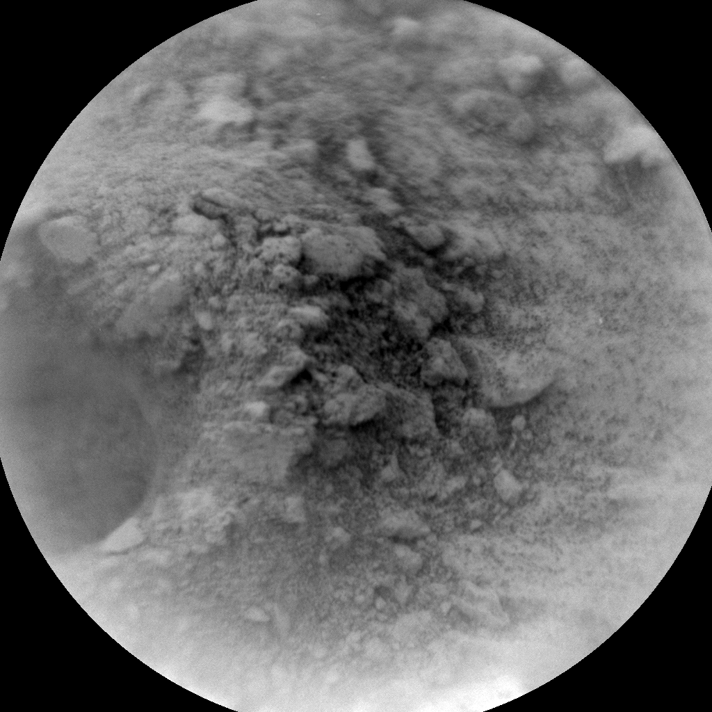 Nasa's Mars rover Curiosity acquired this image using its Chemistry & Camera (ChemCam) on Sol 3529, at drive 3152, site number 95