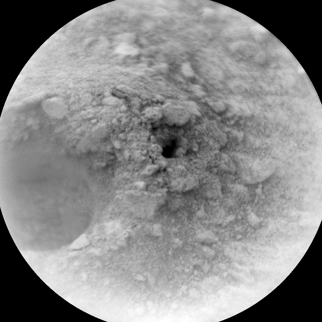Nasa's Mars rover Curiosity acquired this image using its Chemistry & Camera (ChemCam) on Sol 3529, at drive 3152, site number 95