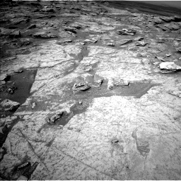 Nasa's Mars rover Curiosity acquired this image using its Left Navigation Camera on Sol 3530, at drive 3152, site number 95