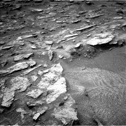 Nasa's Mars rover Curiosity acquired this image using its Left Navigation Camera on Sol 3530, at drive 3302, site number 95